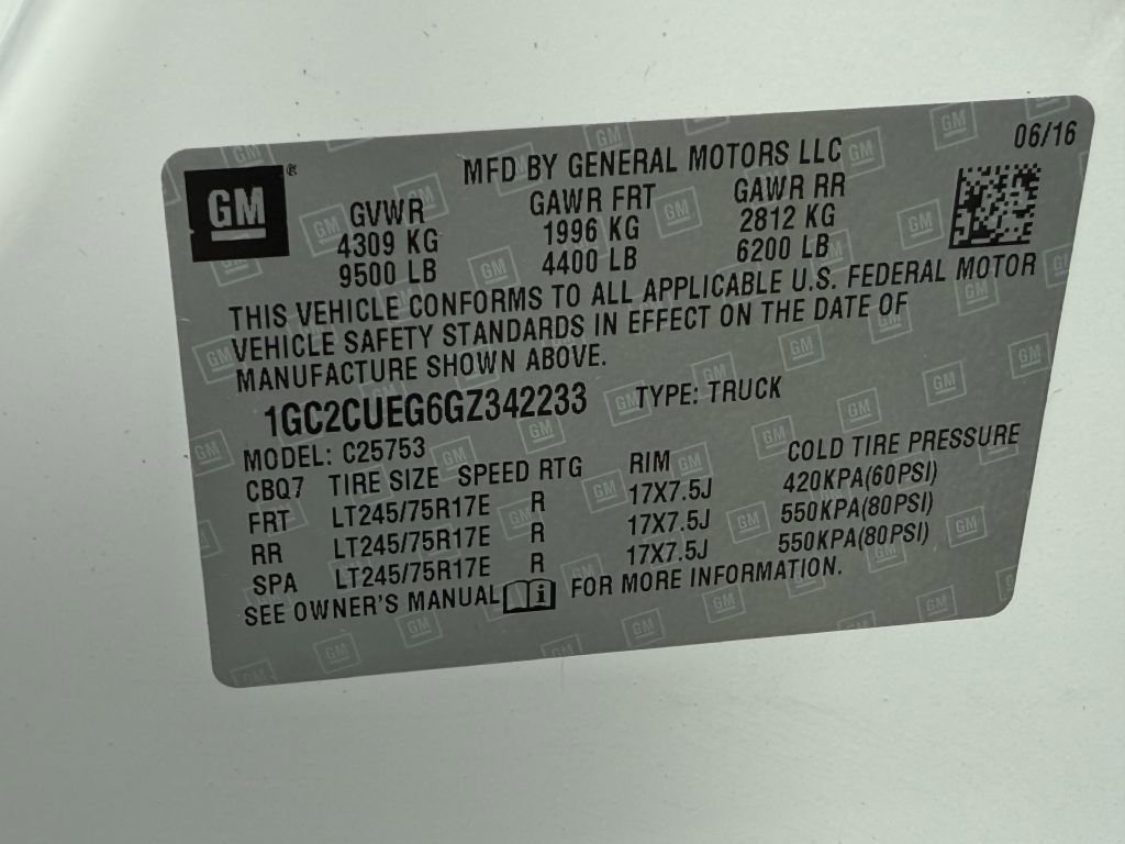 Used 2016 Chevrolet Silverado 2500 W/T w/ WT Fleet Convenience Package RWD image 24