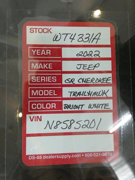 Used 2022 Jeep Grand Cherokee Trailhawk w/ Advanced Protech Group II AWD/4WD image 35