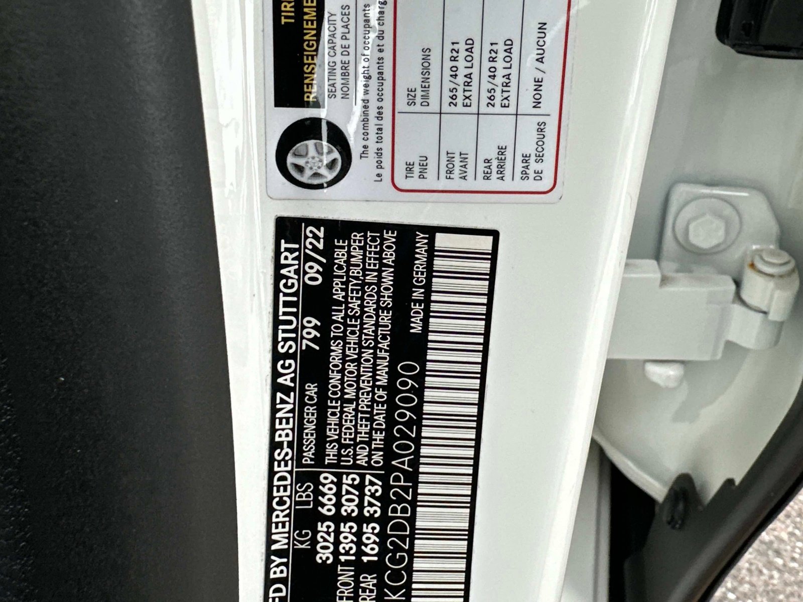 Certified 2023 Mercedes-Benz EQS 450+ Sedan image 16