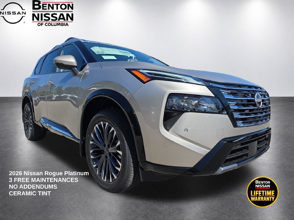 New 2026 Nissan Rogue Platinum w/ Platinum Premium Package AWD/4WD 360° Tour