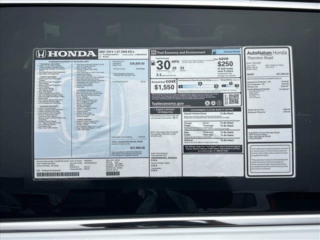 New 2027 Honda CR-V EX-L image 21