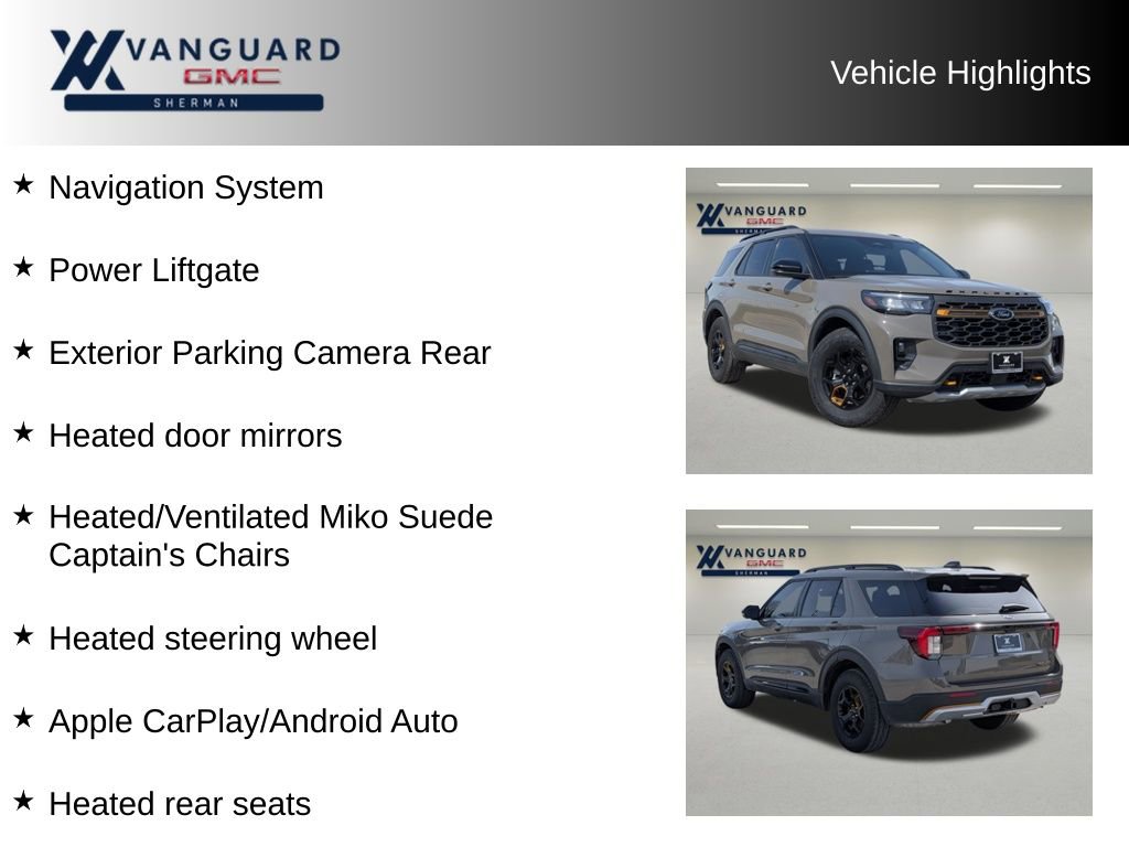 Used 2026 Ford Explorer Tremor w/ Tremor Convenience Package image 11