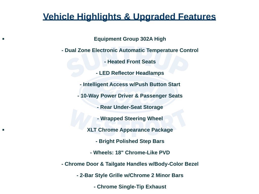Used 2023 Ford F150 XLT w/ Equipment Group 302A High AWD/4WD image 13