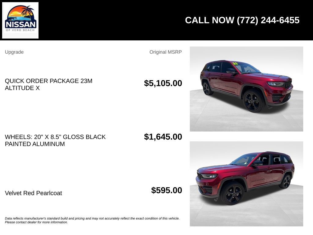Used 2025 Jeep Grand Cherokee Altitude RWD image 6