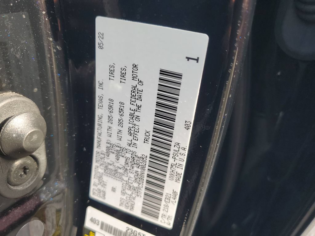 Certified 2022 Toyota Tundra TRD Pro AWD/4WD image 25