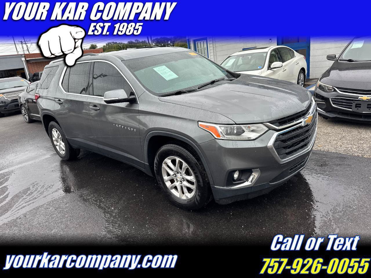 Used 2018 Chevrolet Traverse LT