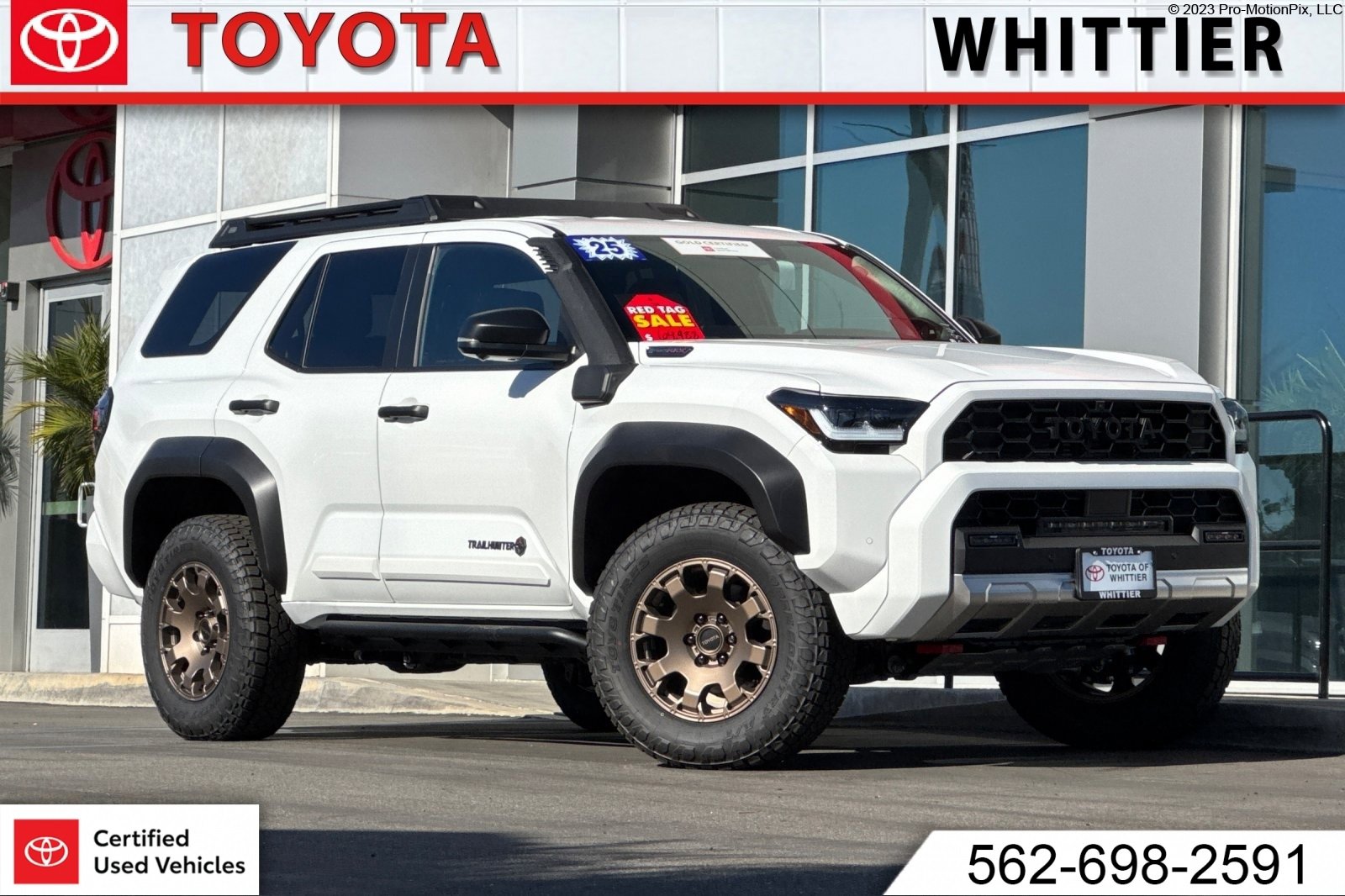 Certified 2025 Toyota 4Runner Trailhunter