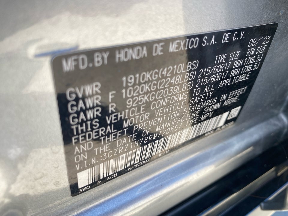 Certified 2024 Honda HR-V EX-L image 39