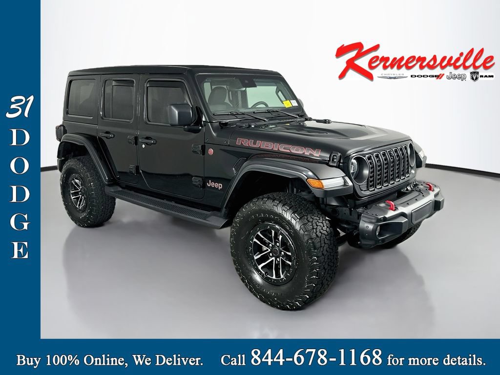 Used 2025 Jeep Wrangler Unlimited Rubicon AWD/4WD image 1