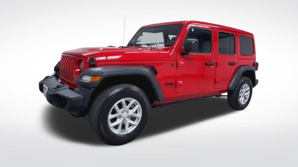 Used 2023 Jeep Wrangler Unlimited Sport w/ Sun And Sound Package AWD/4WD image 17