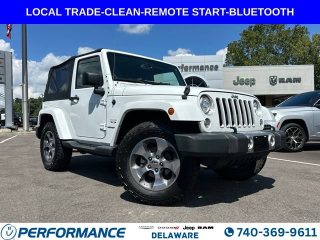 Used 2017 Jeep Wrangler Sahara w/ Connectivity Group AWD/4WD image 1