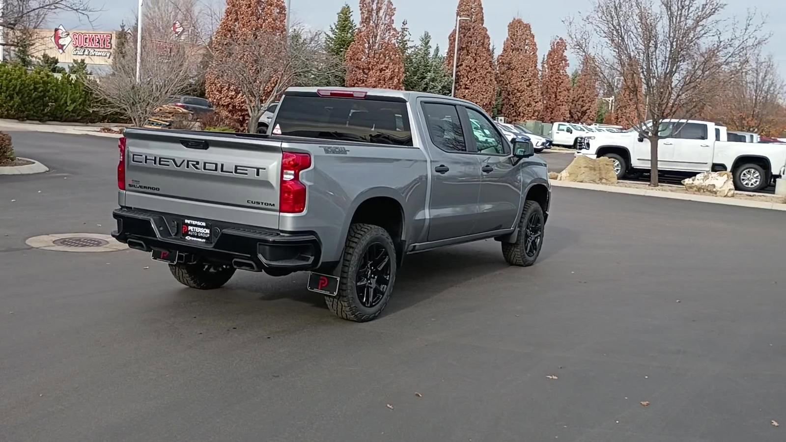 New 2026 Chevrolet Silverado 1500 Custom Trail Boss w/ Dark Appearance Package image 4
