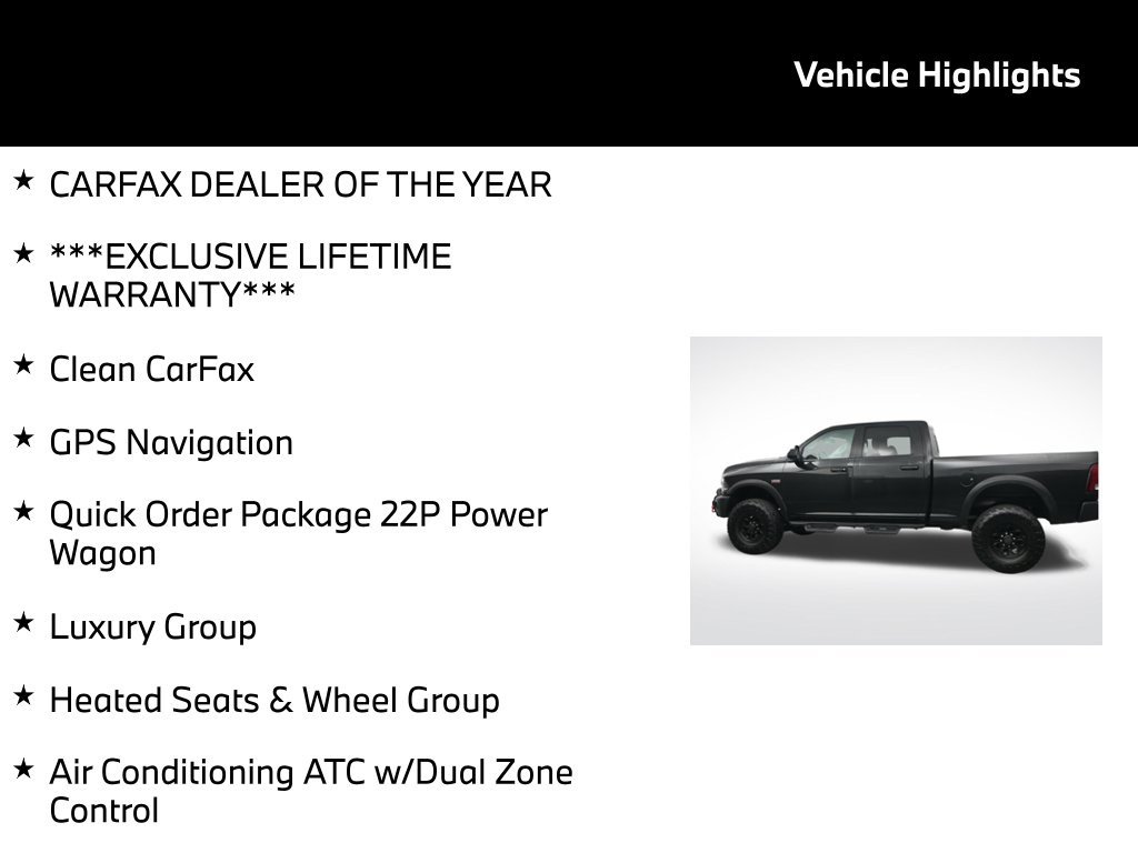 Used 2016 RAM 2500 Power Wagon w/ Luxury Group AWD/4WD image 5