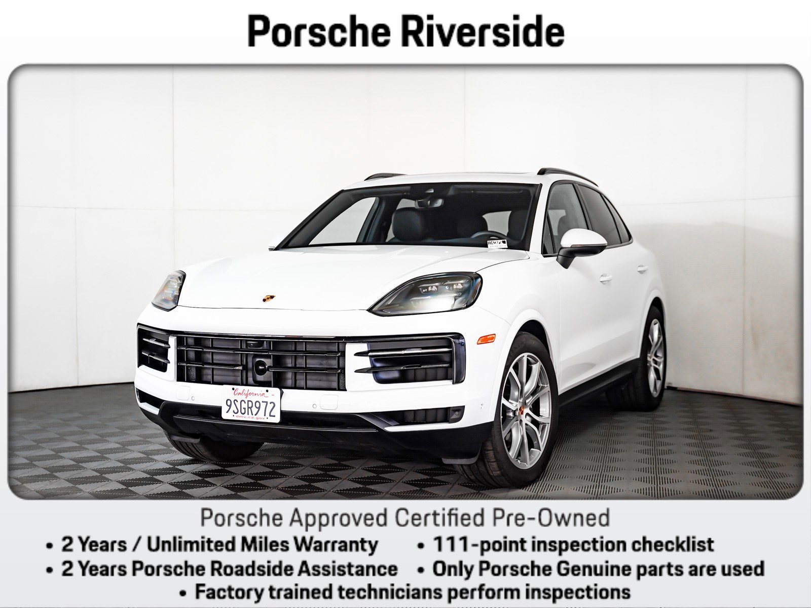 Certified 2025 Porsche Cayenne