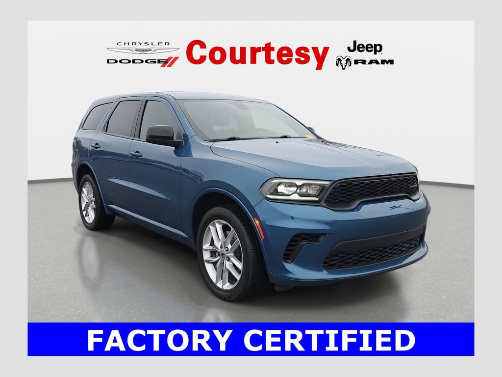 Certified 2023 Dodge Durango GT AWD/4WD image 1