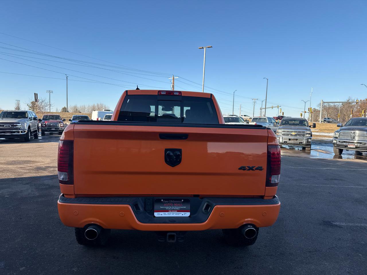 Used 2015 RAM 1500 Sport w/ Ignition Orange Sport Package image 4