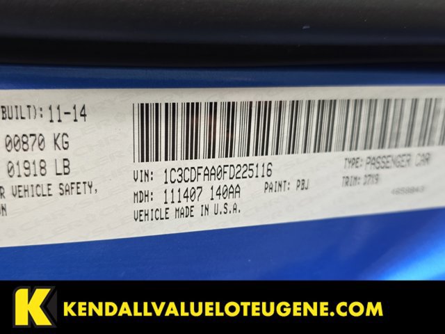 Used 2015 Dodge Dart SE w/ Convenience Group FWD image 10