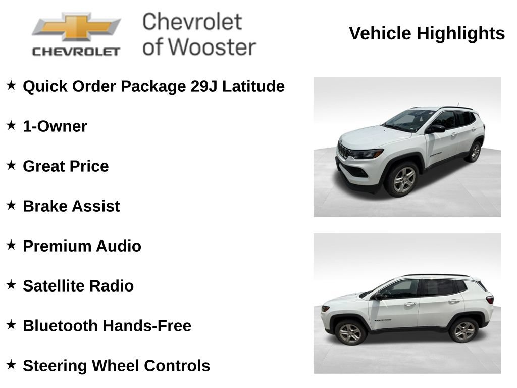 Used 2024 Jeep Compass Latitude AWD/4WD image 2