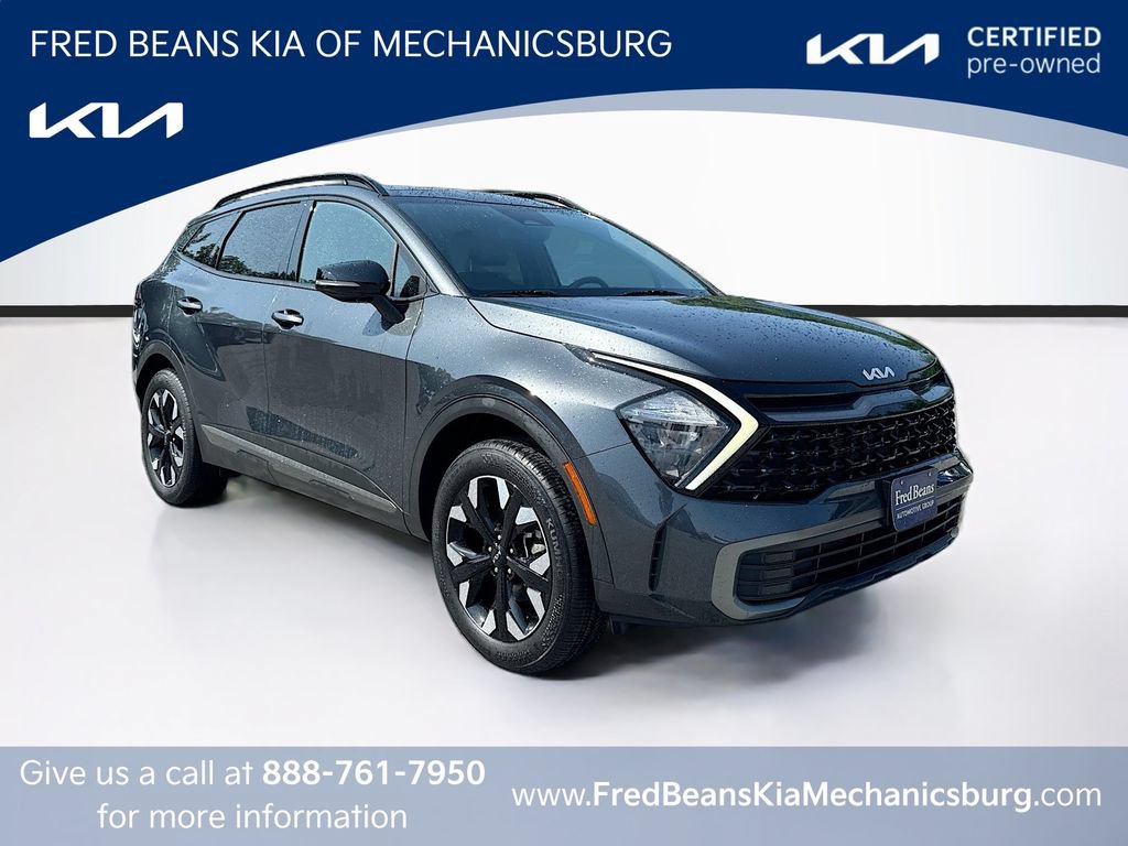 Certified 2023 Kia Sportage X-Line w/ X-Line Premium Package AWD/4WD video 1