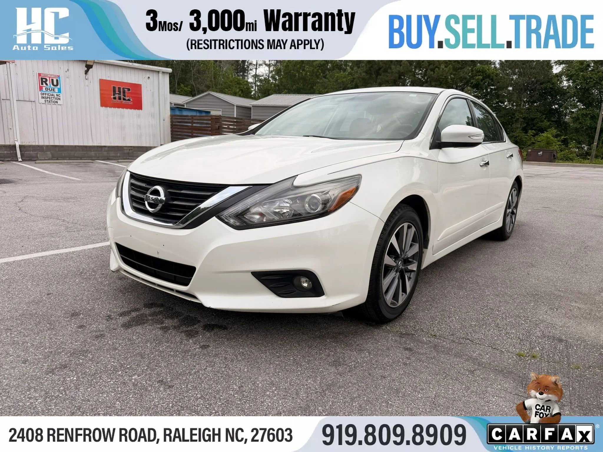 Used 2016 Nissan Altima 2.5 SL w/ 2.5 Technology w/LED Package