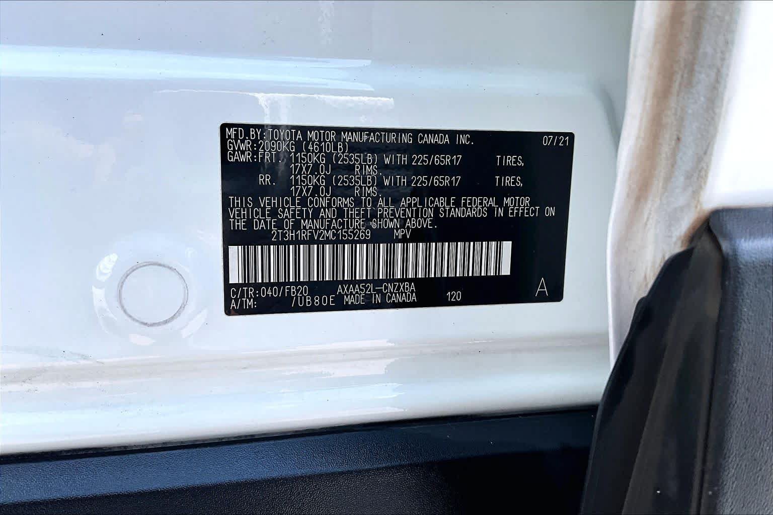 Used 2021 Toyota RAV4 LE FWD image 32