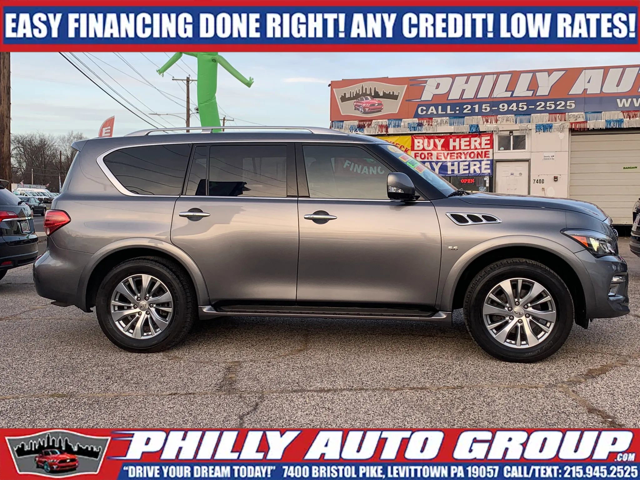 Used 2017 INFINITI QX80 4WD image 6