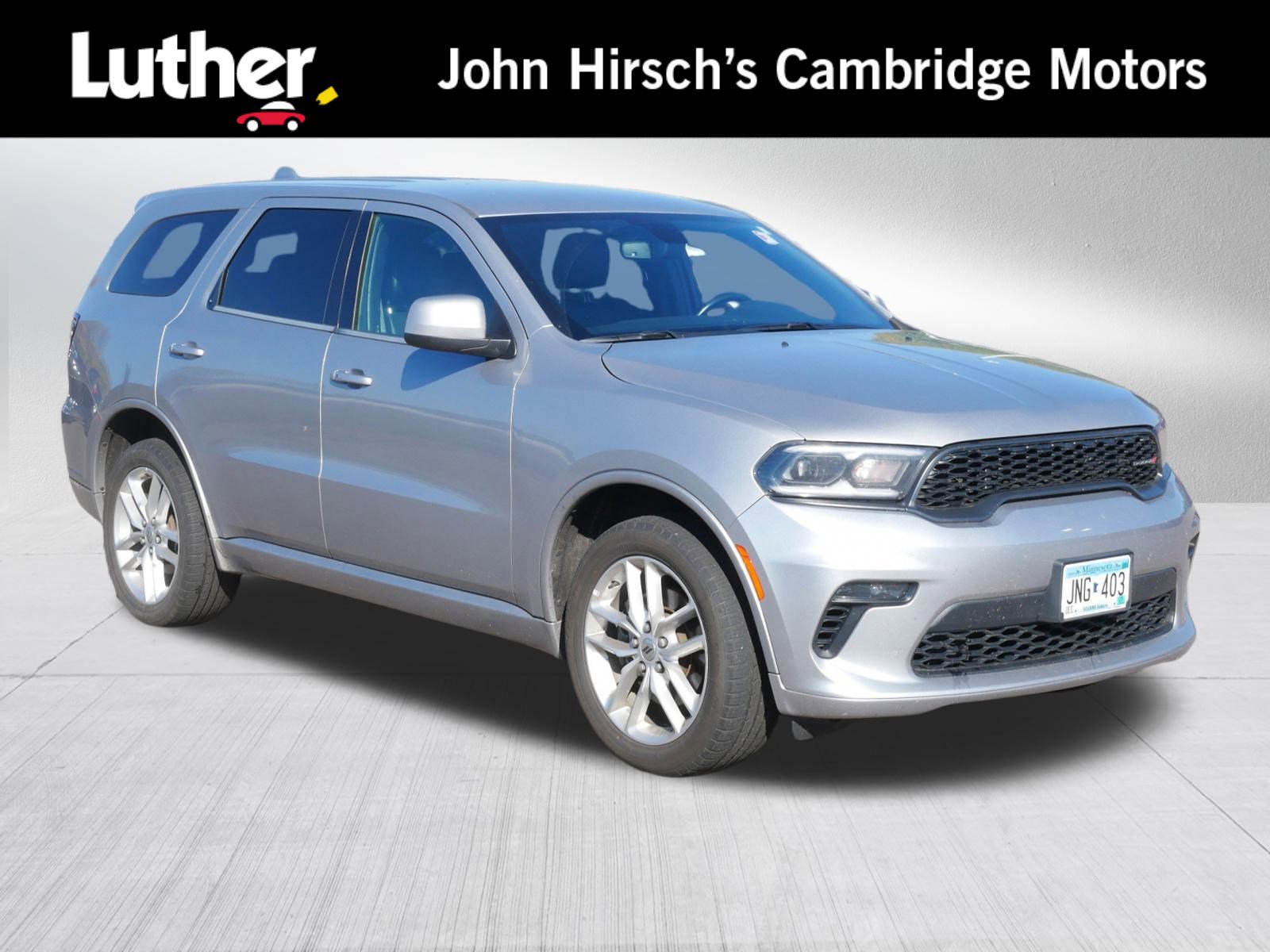 Certified 2021 Dodge Durango GT
