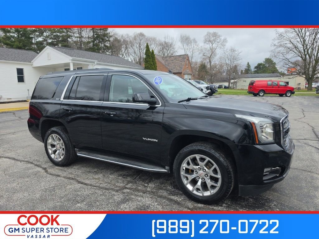 Used 2015 GMC Yukon SLT w/ HD Trailering Package AWD/4WD image 1