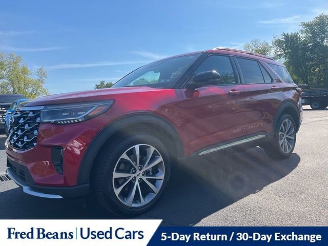Used 2025 Ford Explorer Platinum w/ Ultimate Package AWD/4WD image 3