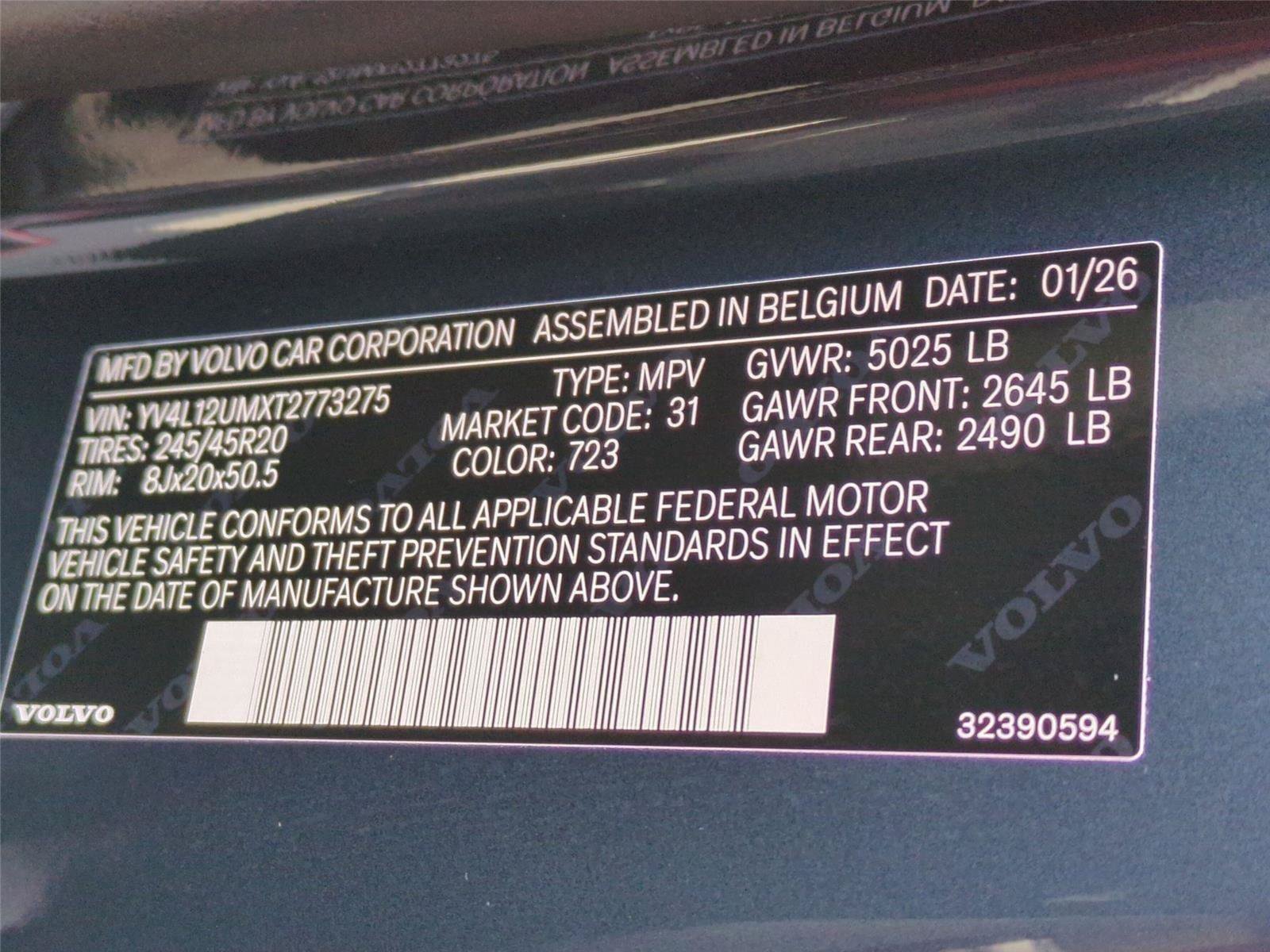 New 2026 Volvo XC40 B5 Ultra w/ Protection Package Premier AWD/4WD image 24