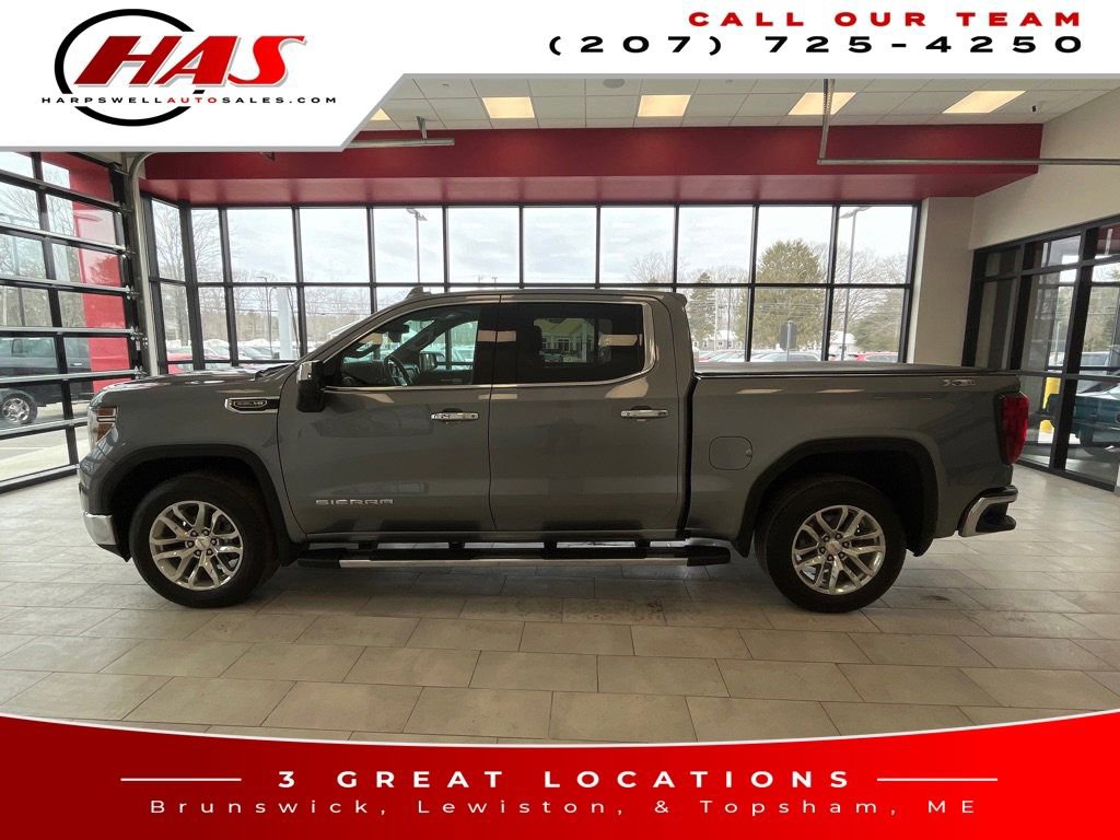 Used 2019 GMC Sierra 1500 SLT w/ SLT Premium Plus Package AWD/4WD image 2