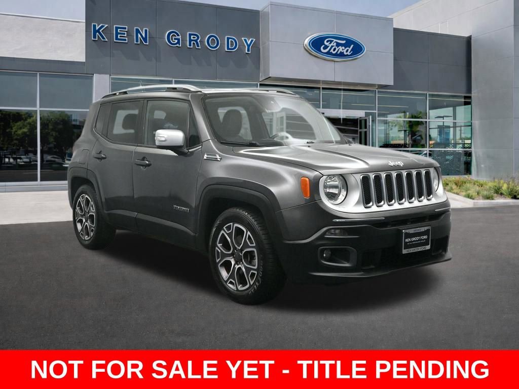 Used 2017 Jeep Renegade Limited