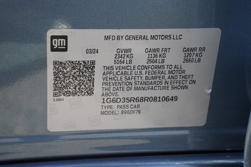 Used 2024 Cadillac CT5 V Blackwing w/ LPO, Red Accent Package RWD image 40