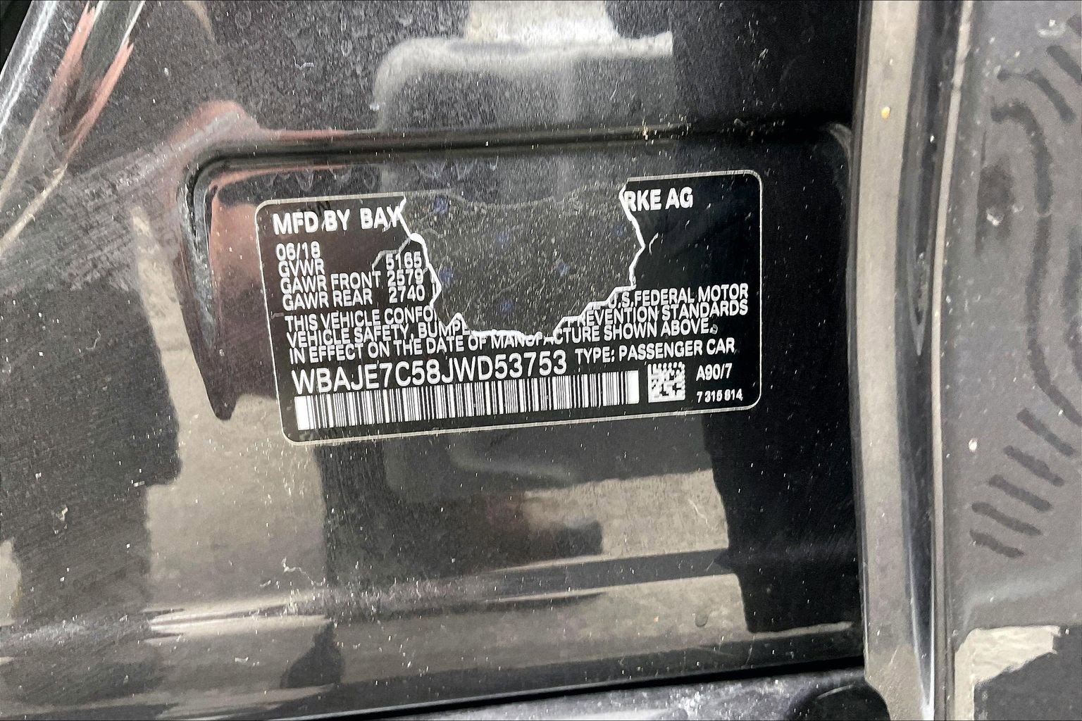 Used 2018 BMW 540i xDrive 540i xDrive w/ Premium Package image 29