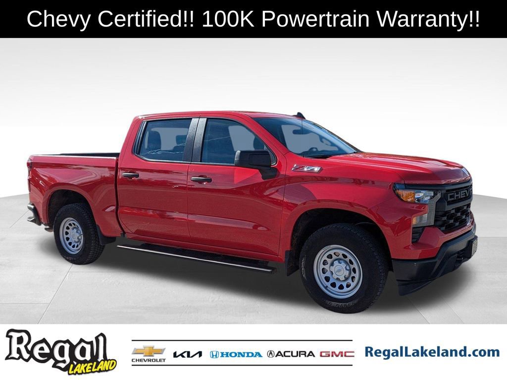 Certified 2025 Chevrolet Silverado 1500 W/T w/ Z71 Off-Road Package