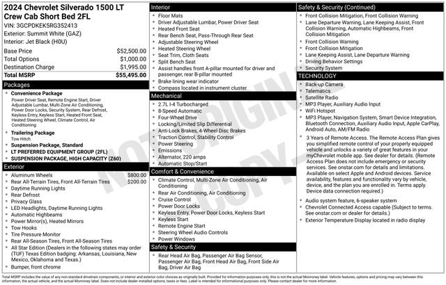Used 2024 Chevrolet Silverado 1500 LT AWD/4WD image 16