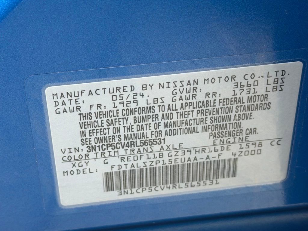 Used 2024 Nissan Kicks SV image 34