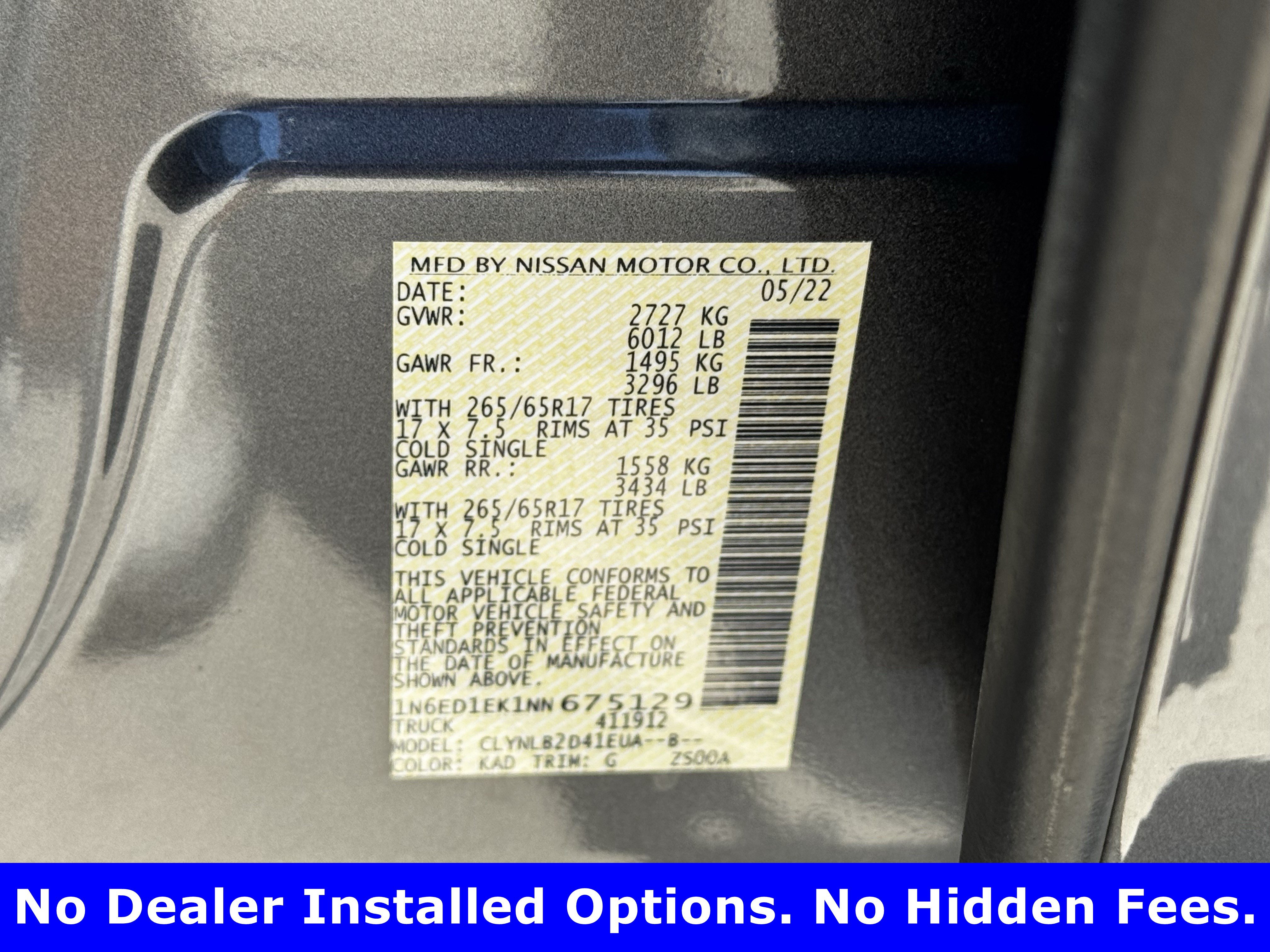 Used 2022 Nissan Frontier SV AWD/4WD image 30