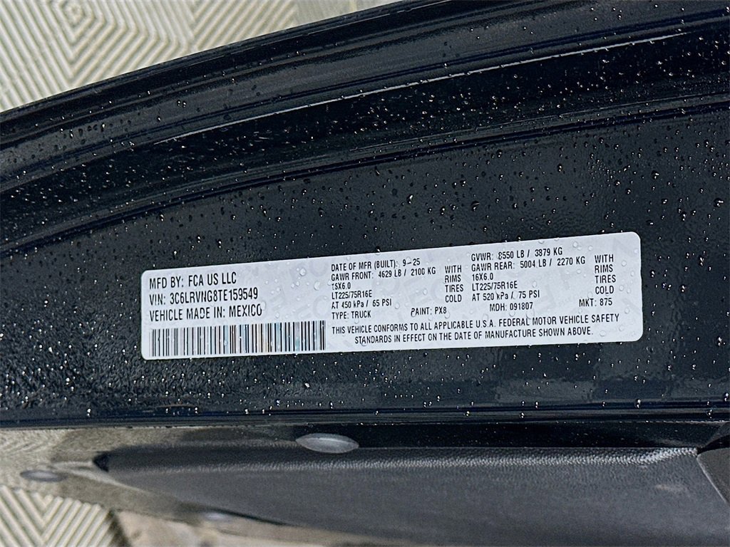 New 2026 RAM ProMaster 1500 image 19