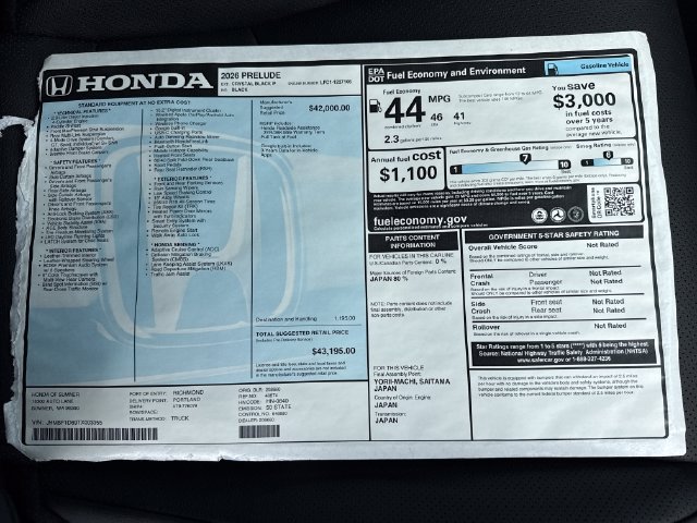 New 2026 Honda Prelude image 32