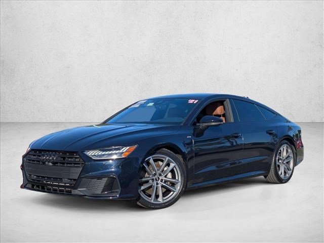 Used 2021 Audi A7 e Premium Plus w/ Black Optic Package image 1