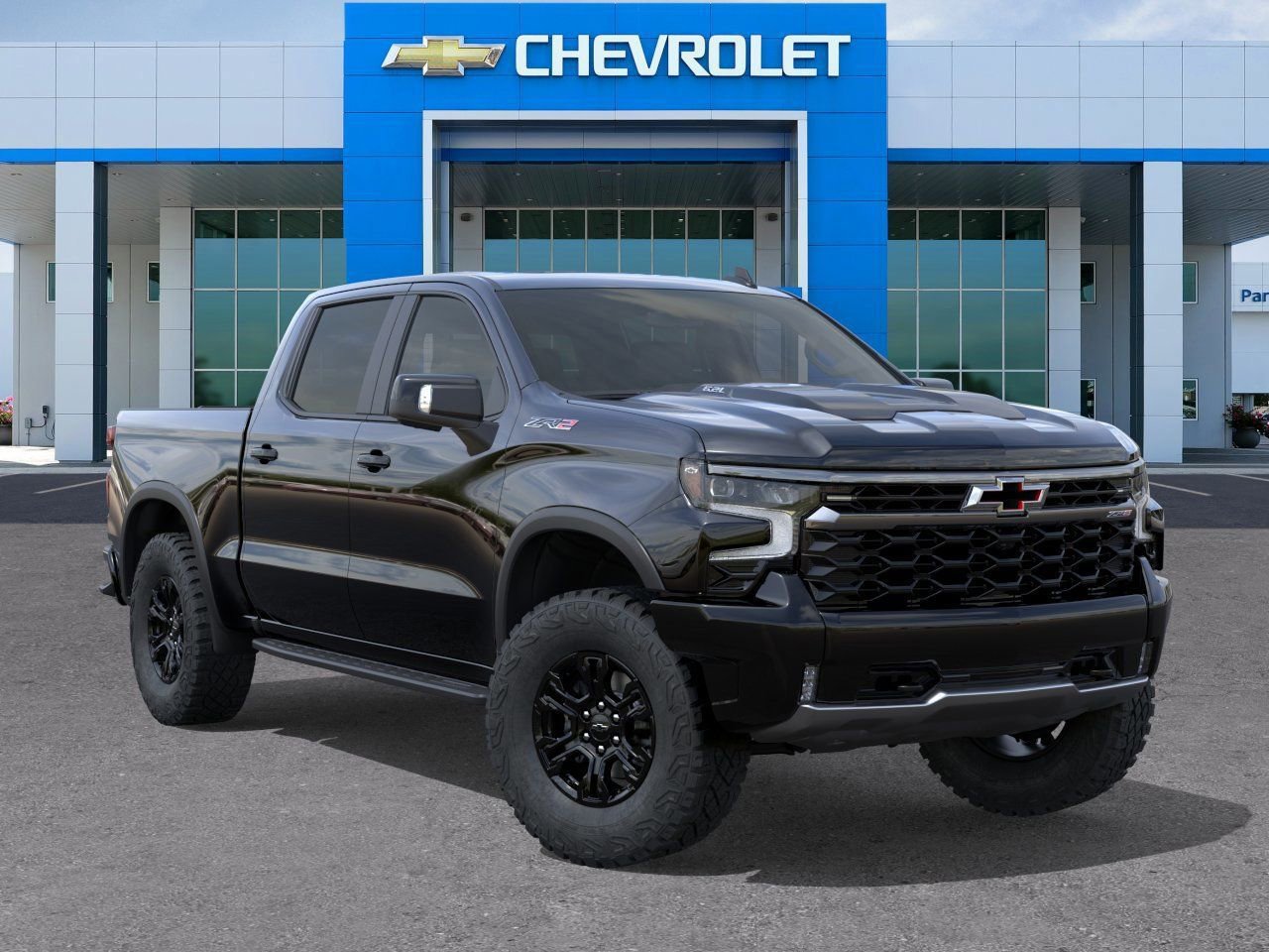New 2026 Chevrolet Silverado 1500 ZR2 w/ Dark Appearance Package AWD/4WD image 7