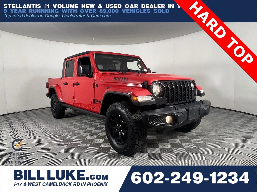 Certified 2023 Jeep Gladiator Willys