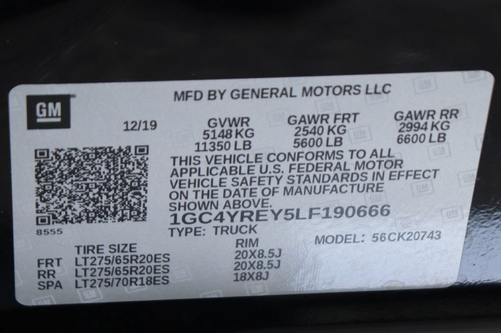 Used 2020 Chevrolet Silverado 2500 High Country w/ Technology Package AWD/4WD image 60
