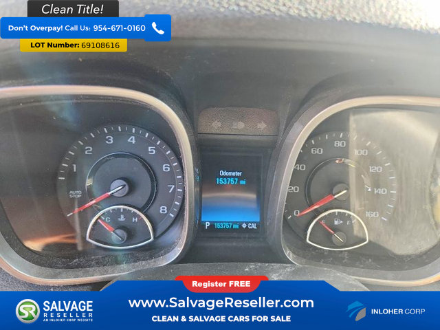 Used 2014 Chevrolet Malibu LT w/ Power Convenience Package FWD image 12