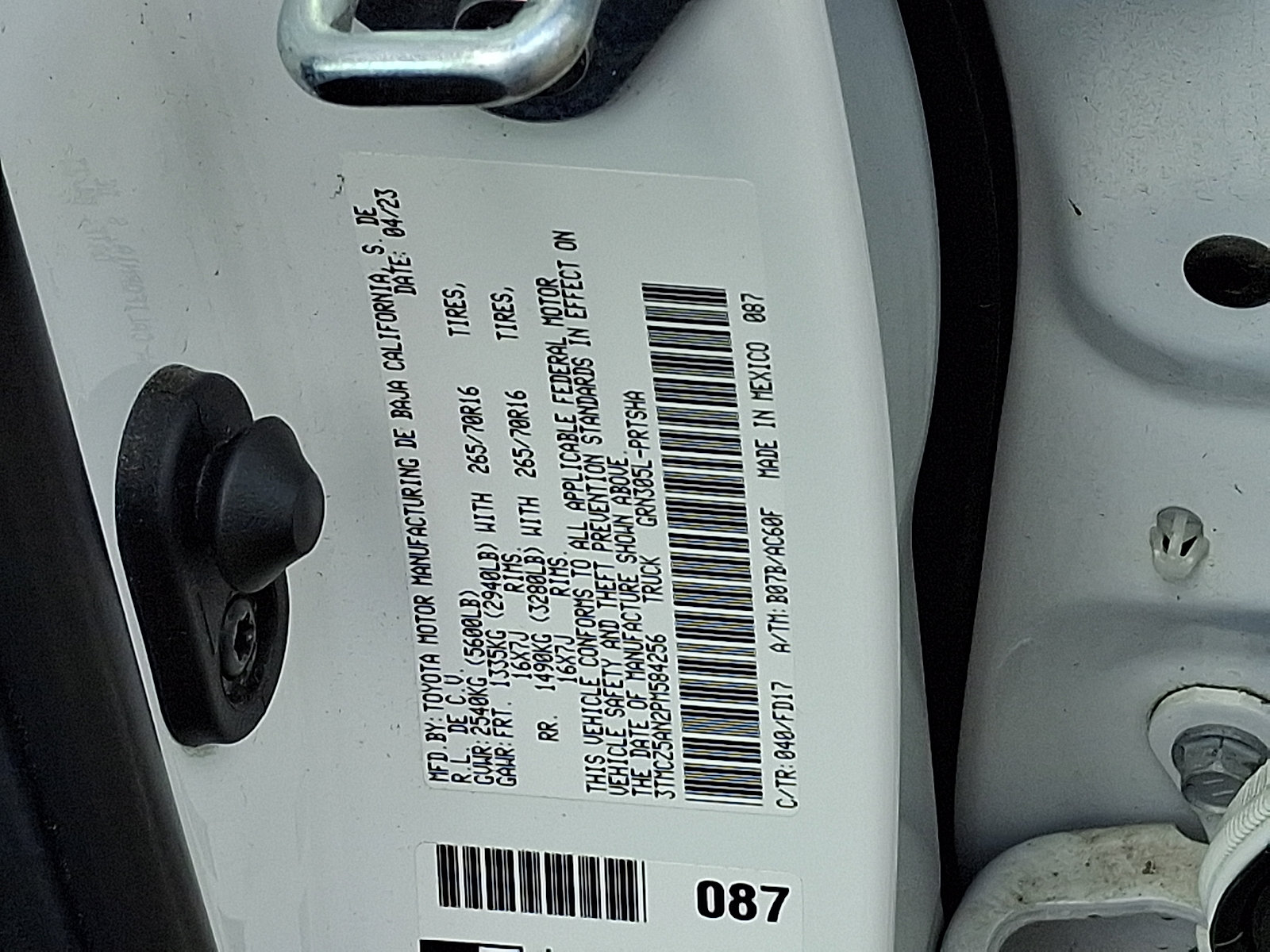 Used 2023 Toyota Tacoma TRD Off-Road AWD/4WD image 24
