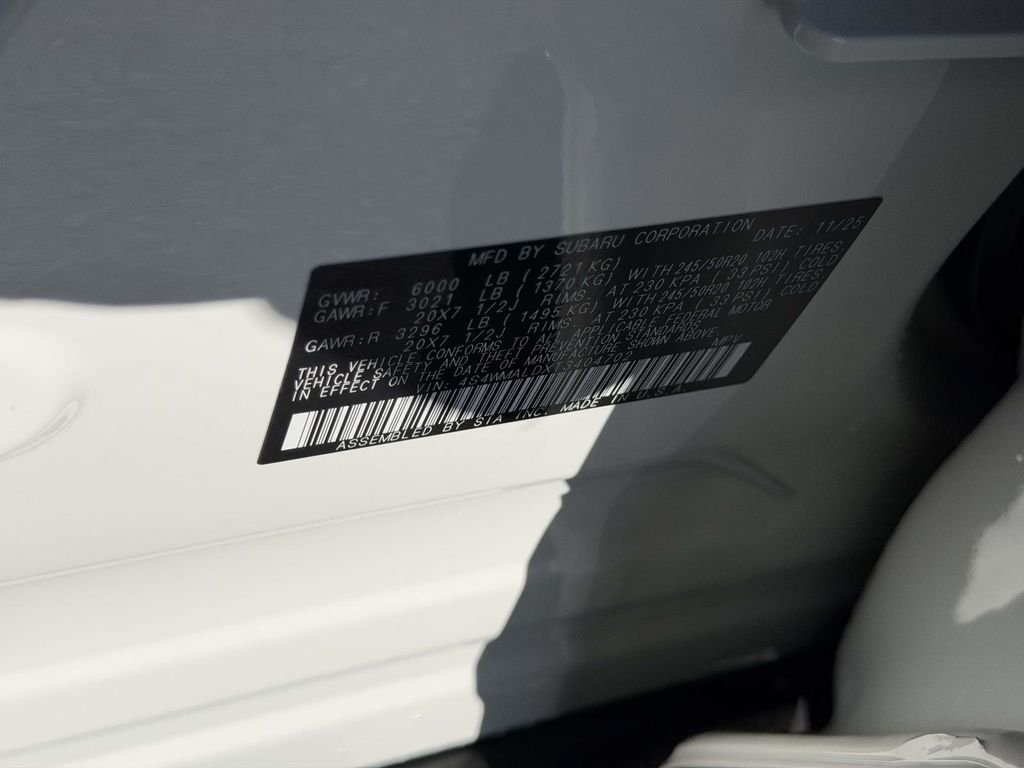 New 2026 Subaru Ascent Bronze Edition AWD/4WD image 25