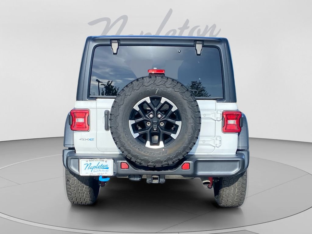 Used 2024 Jeep Wrangler Unlimited Rubicon 4xe AWD/4WD image 4