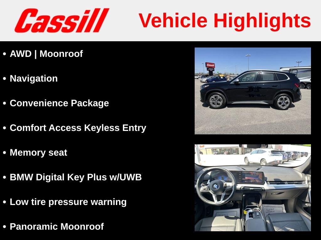 Used 2024 BMW X1 xDrive28i w/ Convenience Package AWD/4WD image 7