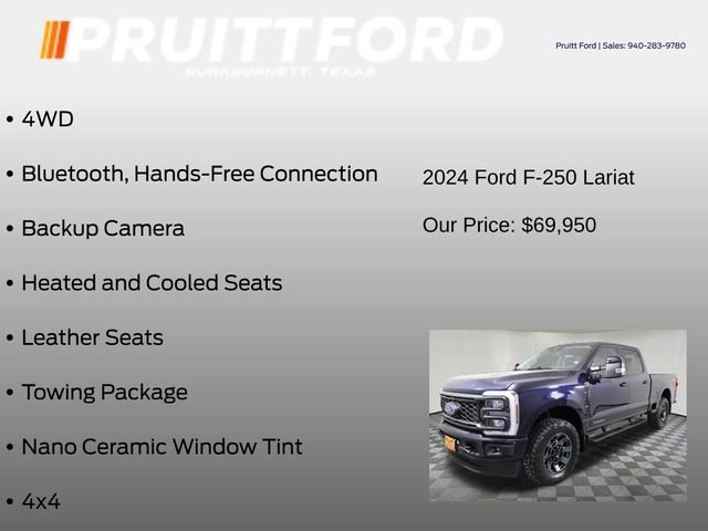 Used 2024 Ford F250 Lariat w/ Lariat Ultimate Package image 24